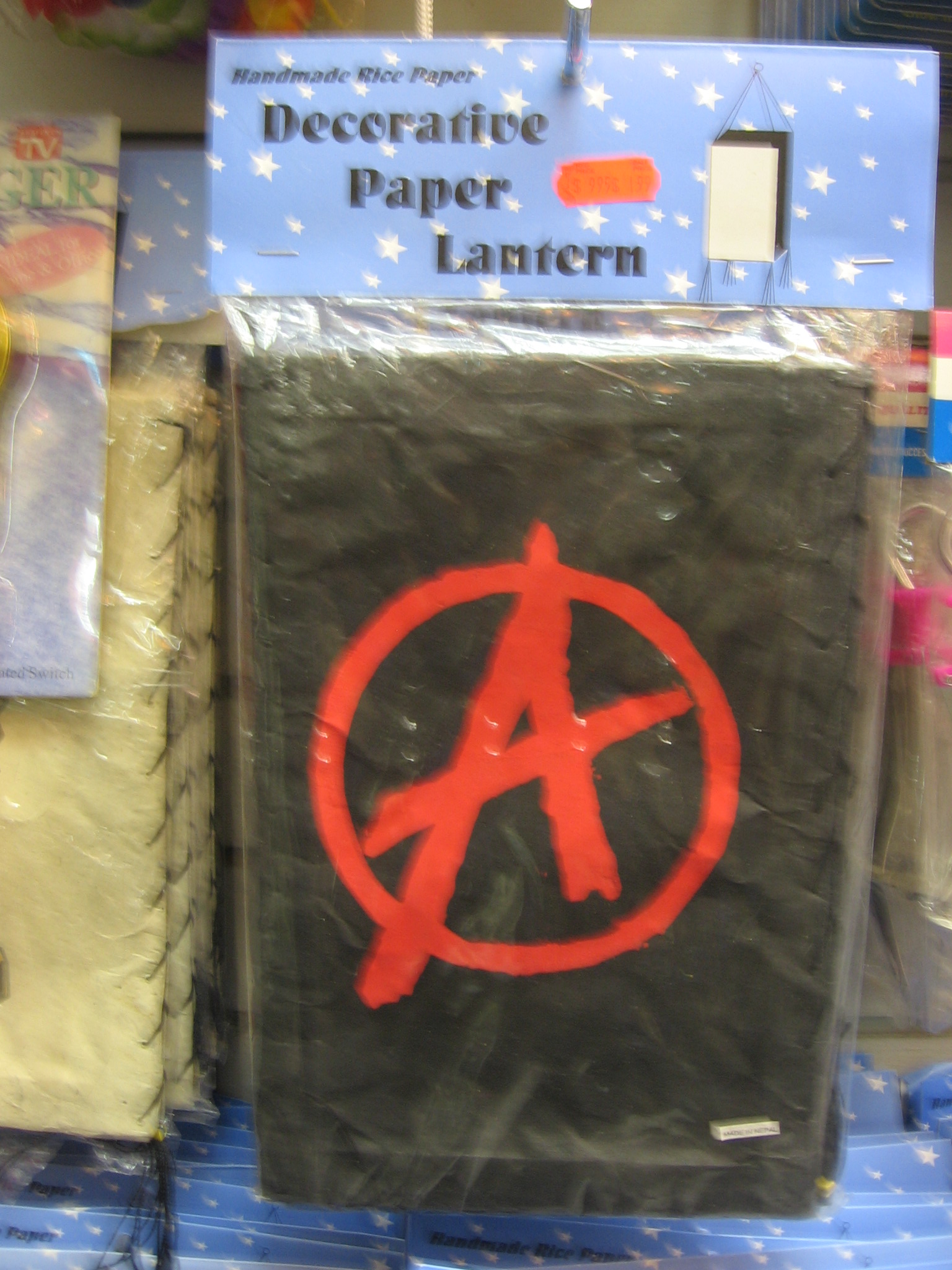 Anarchy paper lantern