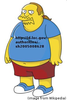 Comic Book Guy with LC URI