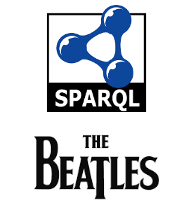 SPARQL and Beatles logos